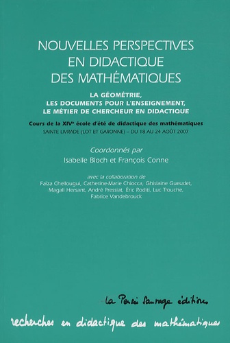Nouvelles perspectives en didactique des mathématiques. La géométrie, les documents pour l'enseignem