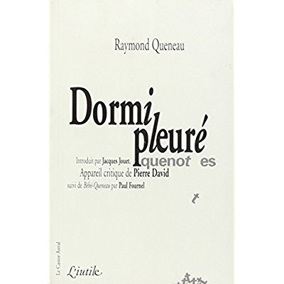 Dormi pleuré
