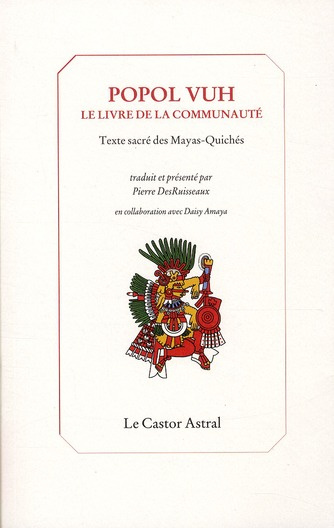 Popol Vuh. Le livre de la communauté
