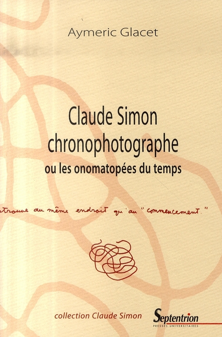 Claude Simon chronophotographe. Ou les onomatopées du temps