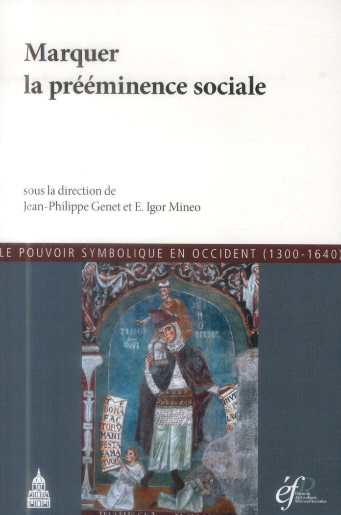 MARQUER LA PREEMINENCE SOCIALE