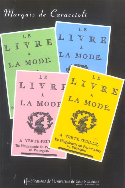 LIVRE A LA MODE LE LIVRE DES QUATRE COULEURS