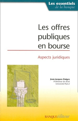 OFFRES PUBLIQUES EN BOURSE