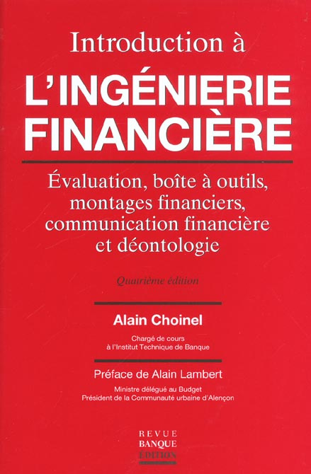 INTRODUCTION A L'INGENIERIE FINANCIERE