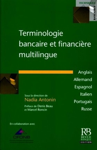 TERMINOLOGIE BANCAIRE ET FINANCIERE MULTILINGUE