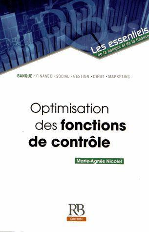 OPTIMISATION DES FONCTIONS DE CONTROLE
