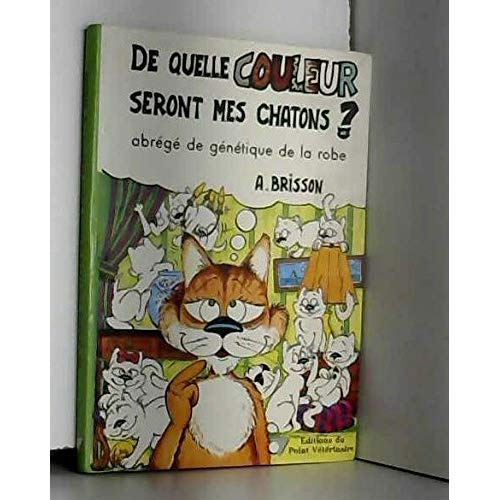 De quelle couleur seront mes chatons