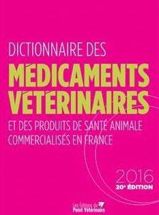 Dictionnaire des Médicaments Vétérinaires et des produits de santé animale commercialisés en France.