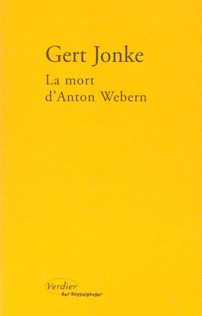 La mort d'Anton Webern
