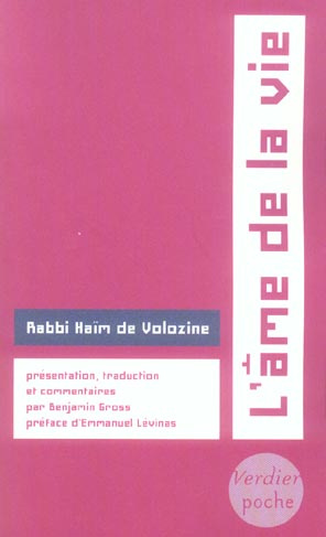 L'âme de la vie