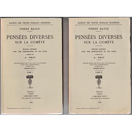 Pensées diverses sur la comète