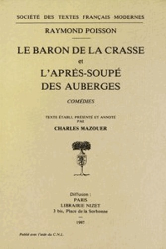 LE BARON DE LA CRASSE, L'APRES SOUPER DES AUBERGES