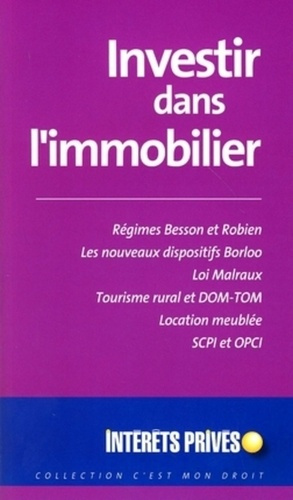 INVESTIR DANS L'IMMOBILIER