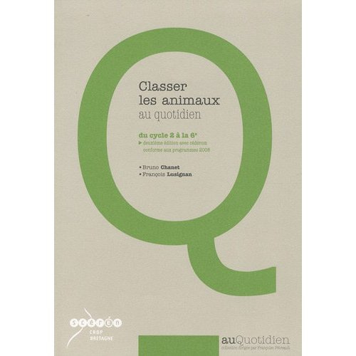 Classer les animaux au quotidien du cycle 2 à la 6e