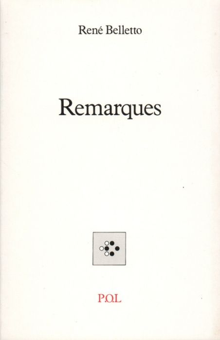 Remarques Tome 1