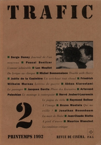 Trafic N° 2, Printemps 1992