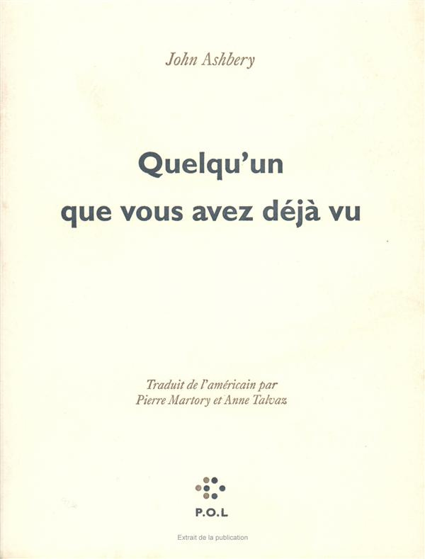 Quelqu'un que vous avez déjà vu