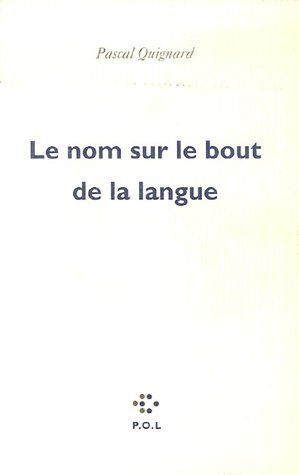 Le nom sur le bout de la langue