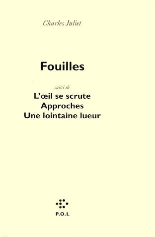 Fouilles. suivi de L'oeil se scrute. Approches. Une lointaine lueur