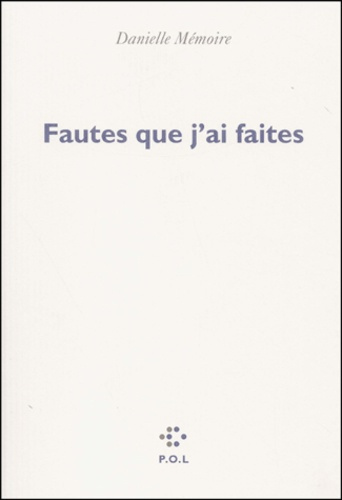 Fautes que j'ai faites