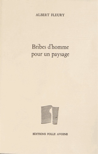 Bribes d'homme pour un paysage