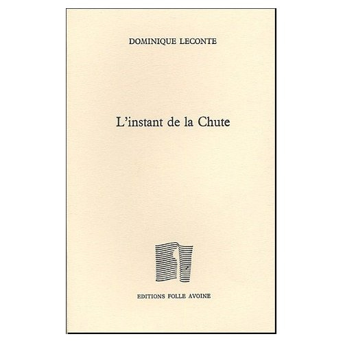 L'instant de la chute