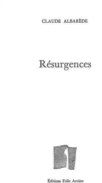 Résurgences