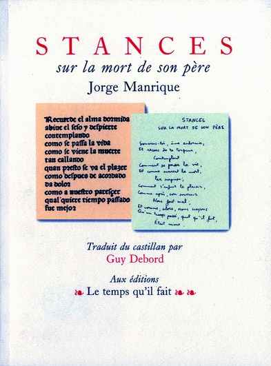 Stances sur la mort de son père