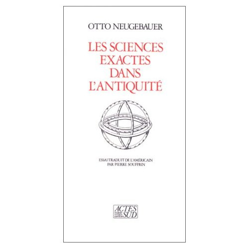 Les Sciences exactes dans l'Antiquité