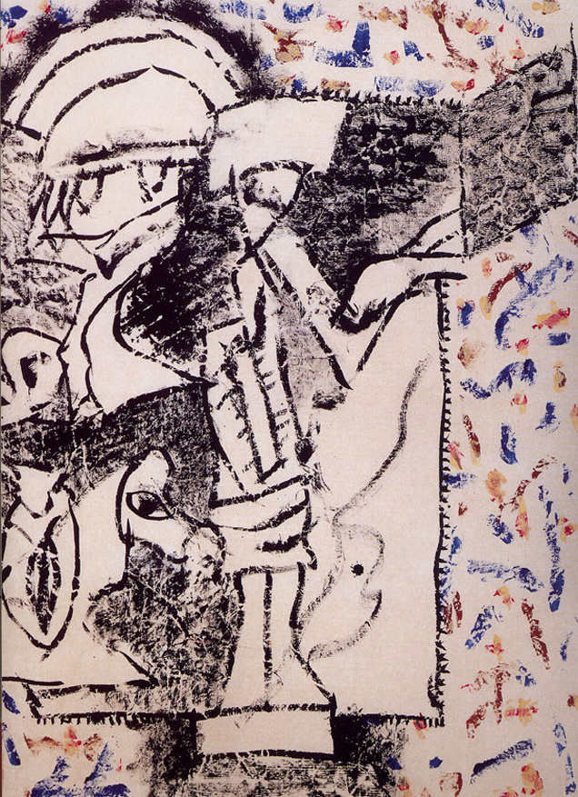 Alechinsky / reperes 114 - le pinceau meme