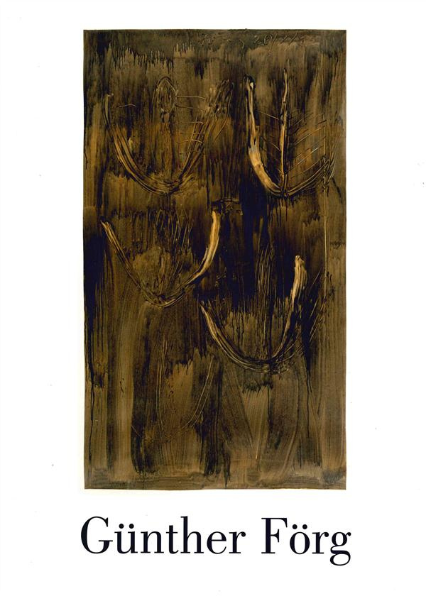 GUNTHER FORG / REPERES 163 - THE LARGE DRAWINGS 1989-1990