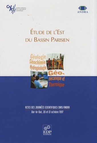 ETUDE DE L'EST DU BASSIN PARISIEN