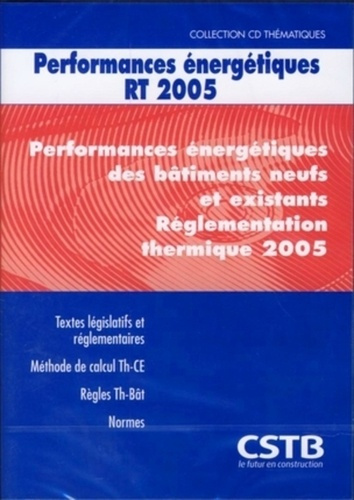 Cd performances energetiques tr2005. performances energetiques des batiments neu