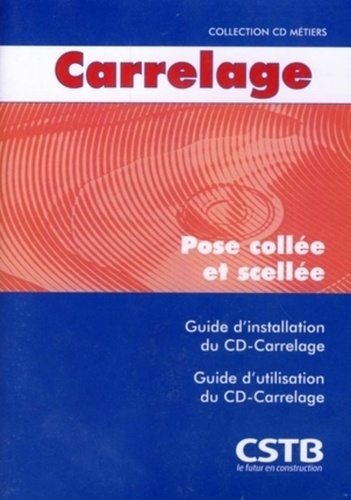 Cd carrelage. pose collee - pose scellee