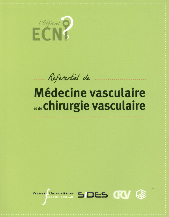 Référentiel de médecine vasculaire et de chirurgie vasculaire