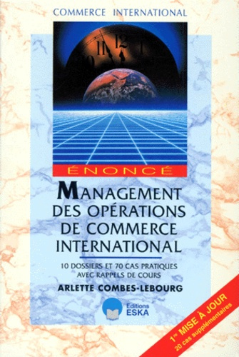 Management des opérations de commerce international. Enoncé