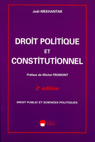 Droit politique et constitutionnel. 2e édition