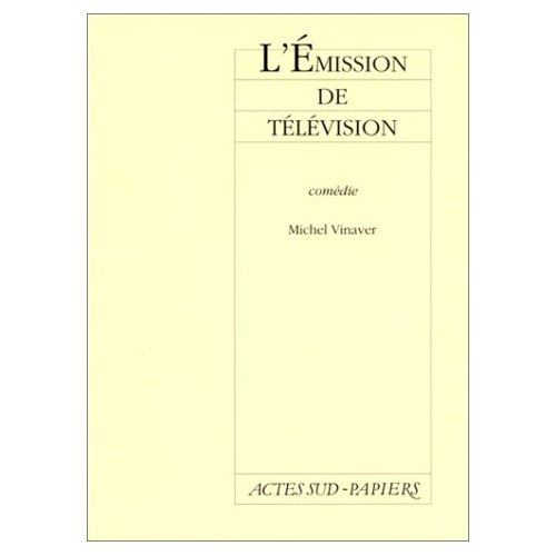 L'Emission de télévision. Comédie