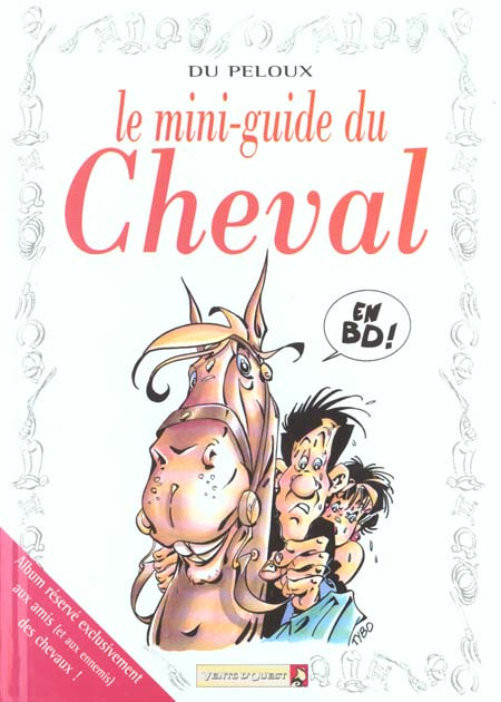Le mini-guide du cheval en BD
