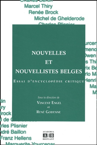 NOUVELLES ET NOUVELLISTES BELGES ESSAI D'ENCYCLOPEDIE CRITIQUE