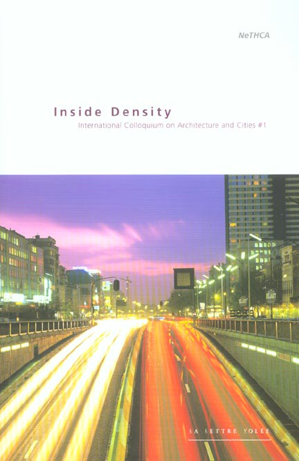 Inside Density. International Colloquium on Architecture ans Cities #1