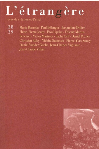 L'étrangère N° 38-39