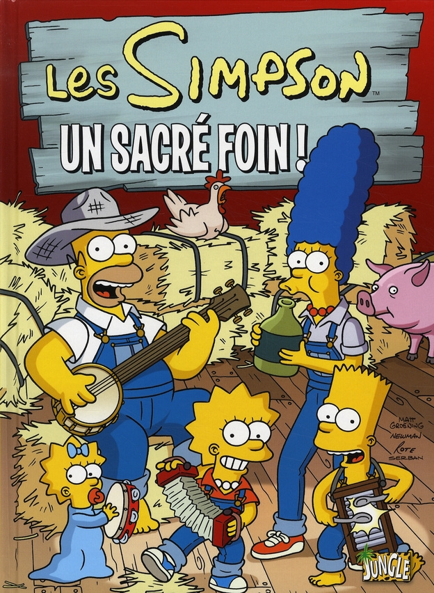 Les Simpson Tome 2 : Un sacré foin ! L'affaire du gilet ; Homer est presque maire