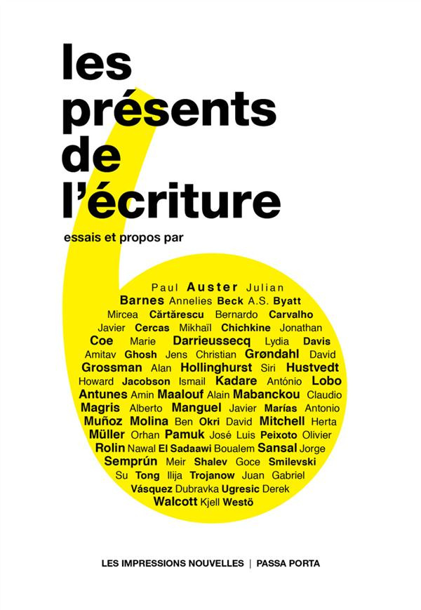Les présents de l'écriture