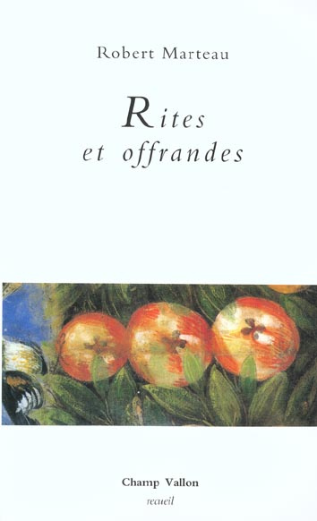 RITES ET OFFRANDES