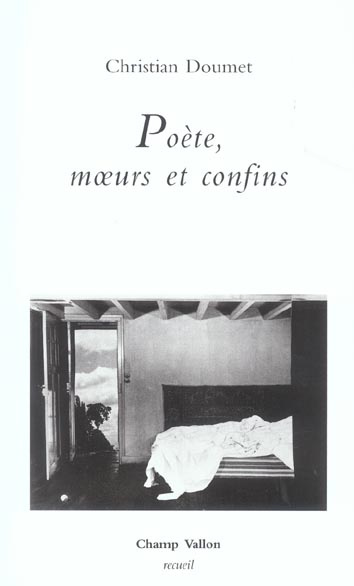 POETE MOEURS ET CONFINS