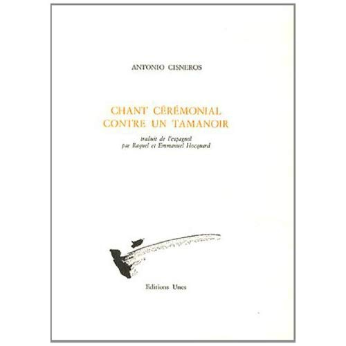 Chant cérémonial contre un tamanoir