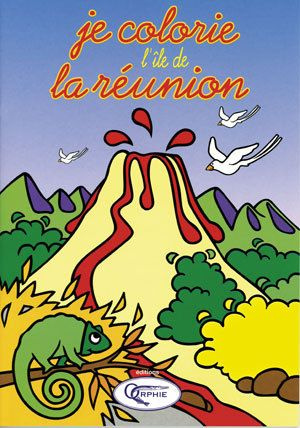 Je colorie l'ile de la reunion