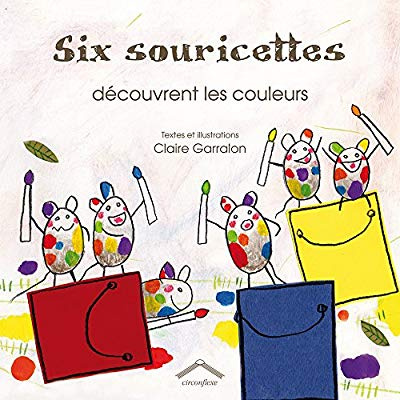 Six souricettes découvrent les couleurs
