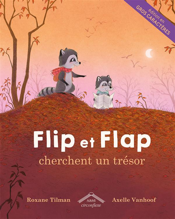 Flip et flap cherchent un trésor. édition en gros caractères